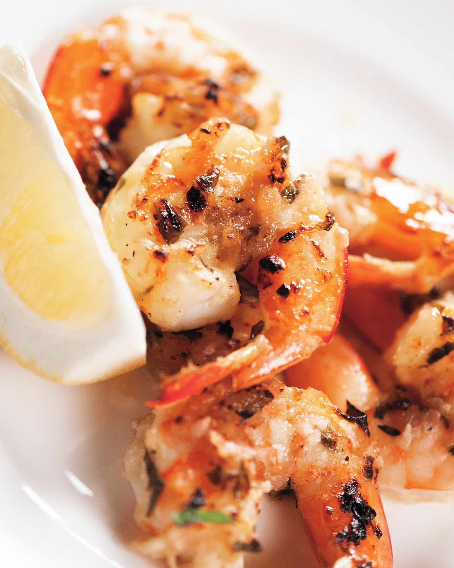 grilled tarragon shrimp scampi