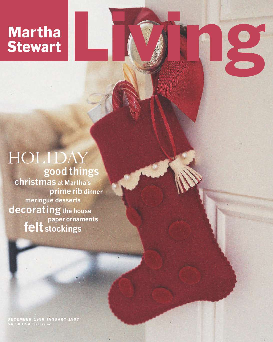 decorvow Living December 1996 Cover