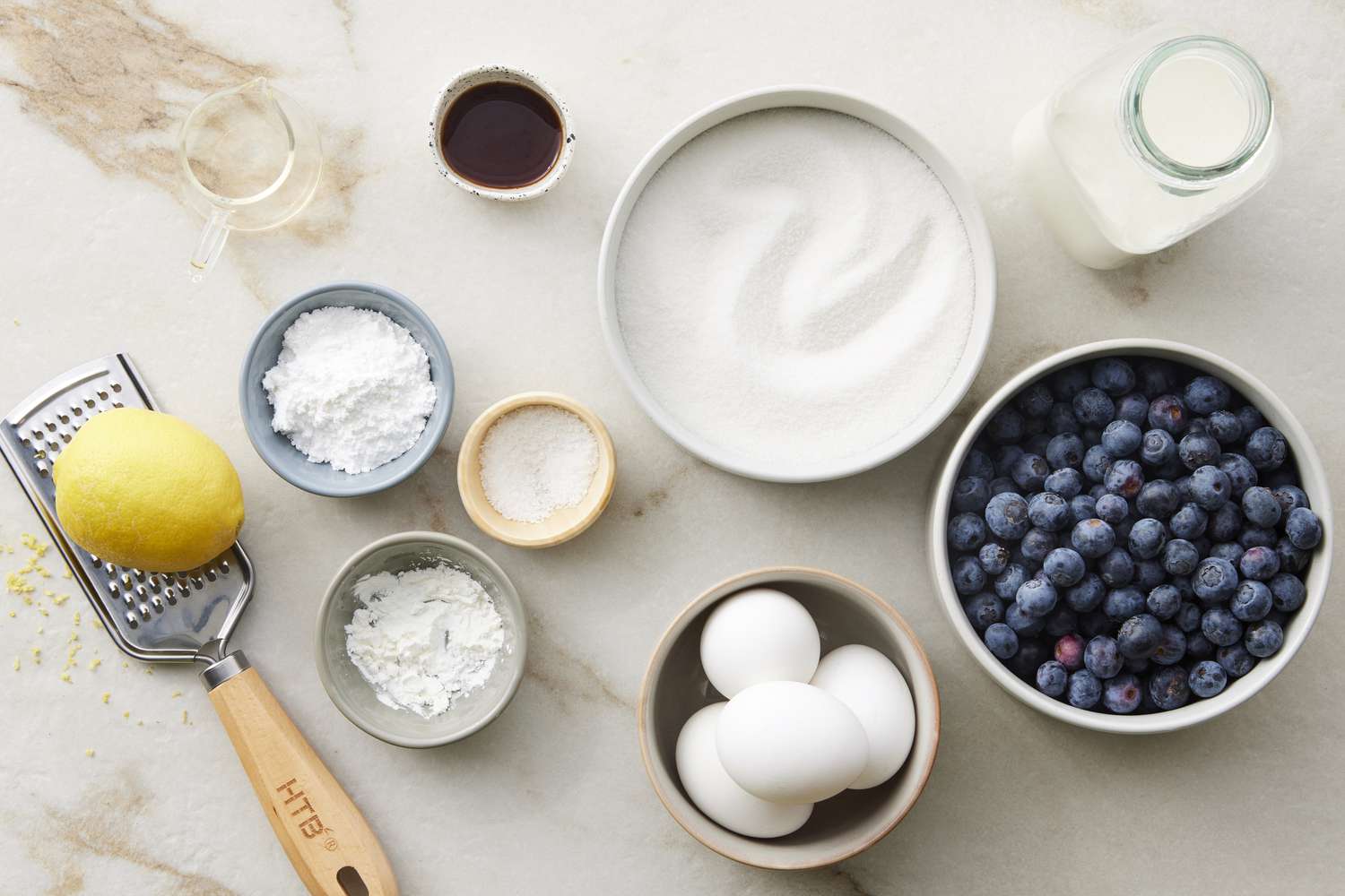 Ingredients for mini pavlovas