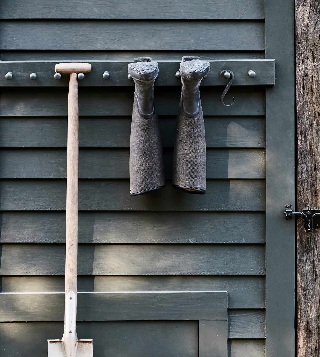 hanging pegs for gardening supplies