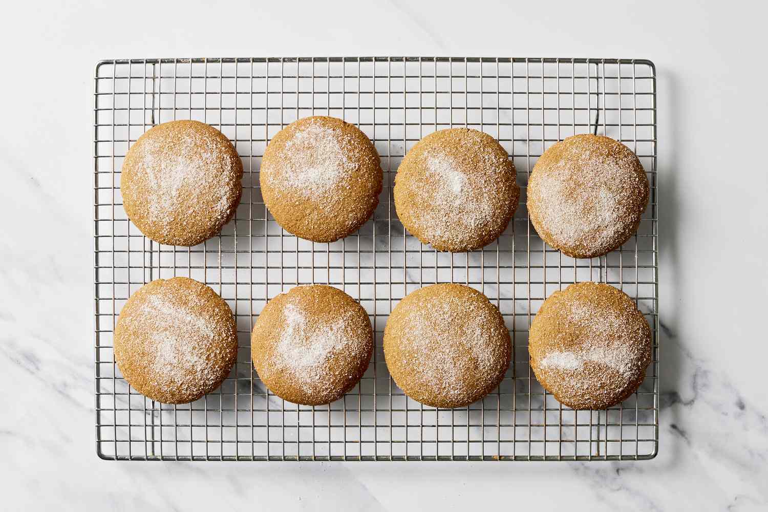 Giant ginger cookies
