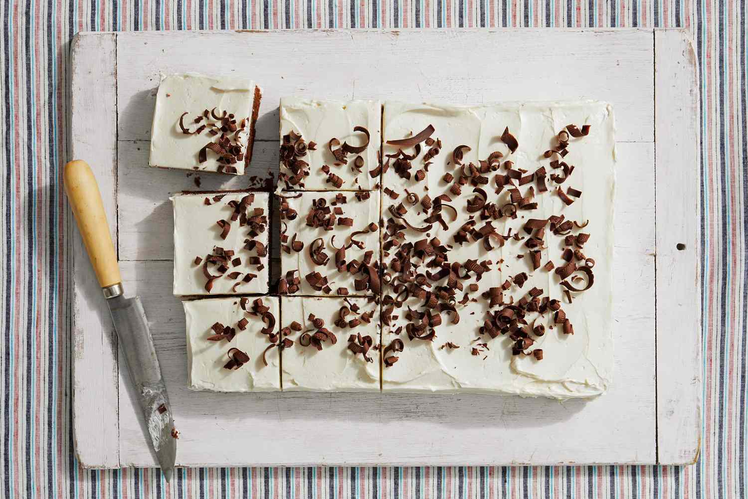 chocolate cake with vanilla buttercream