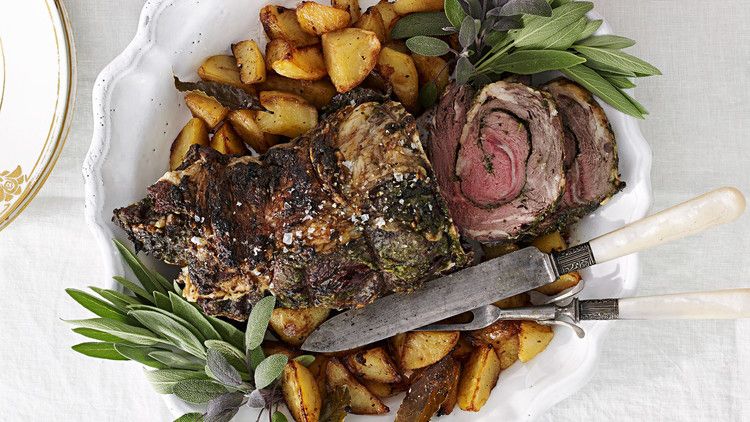 rolled rib eye roast