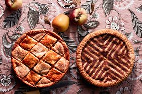 Decorative Stencil Pie Crust