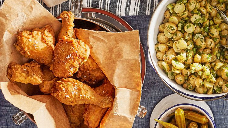 crispiest fried chicken