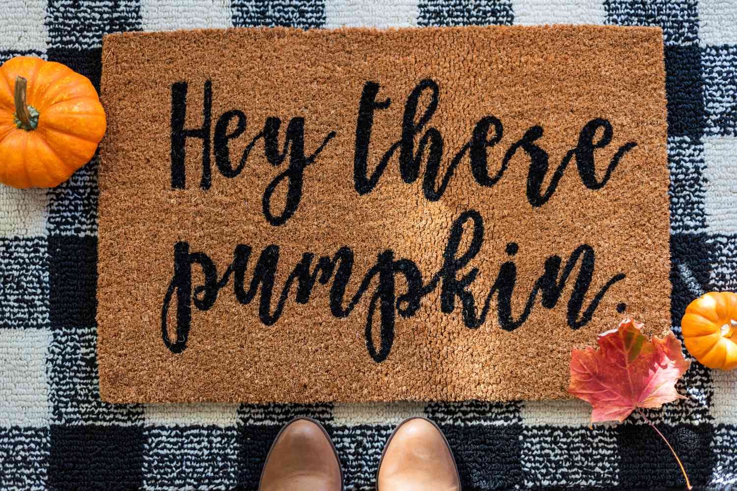 Fall doormat