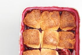 raspberry cobbler