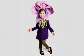 kids violet halloween costume