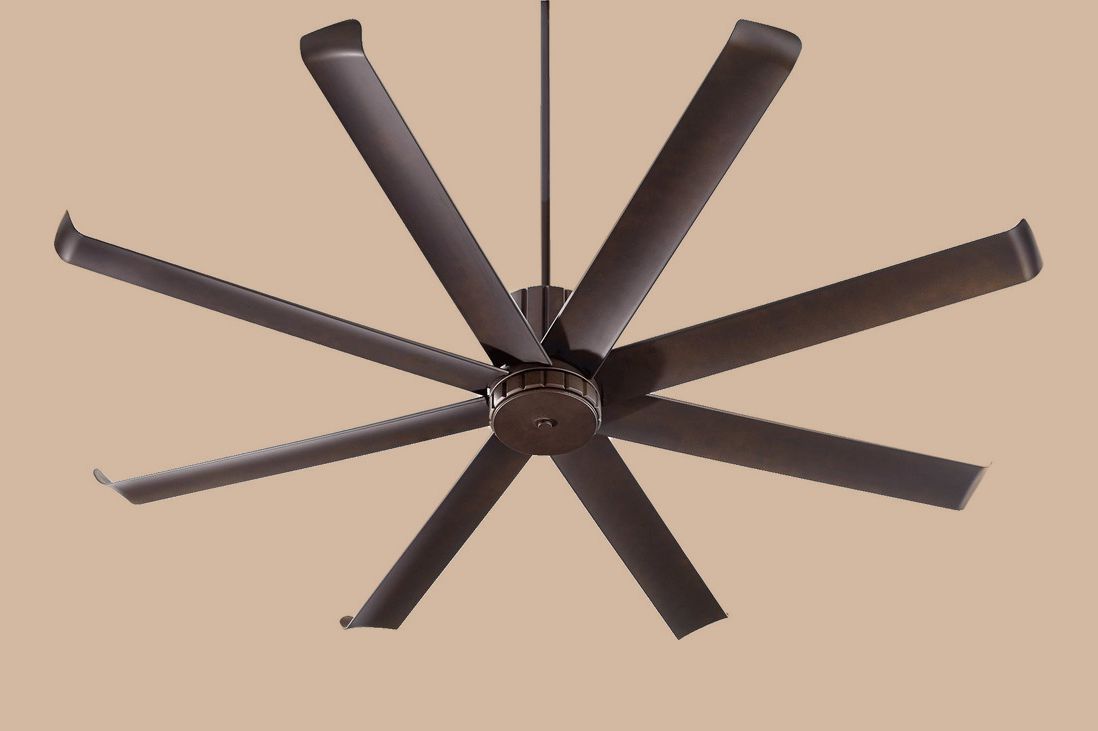 Quorum International Patio Fan in Oiled Bronze