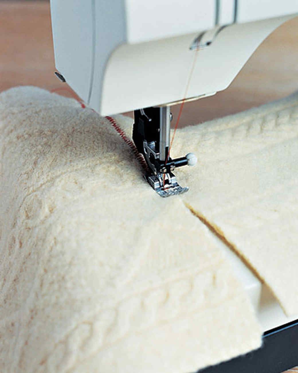 Felt Knitting Basket Step 2