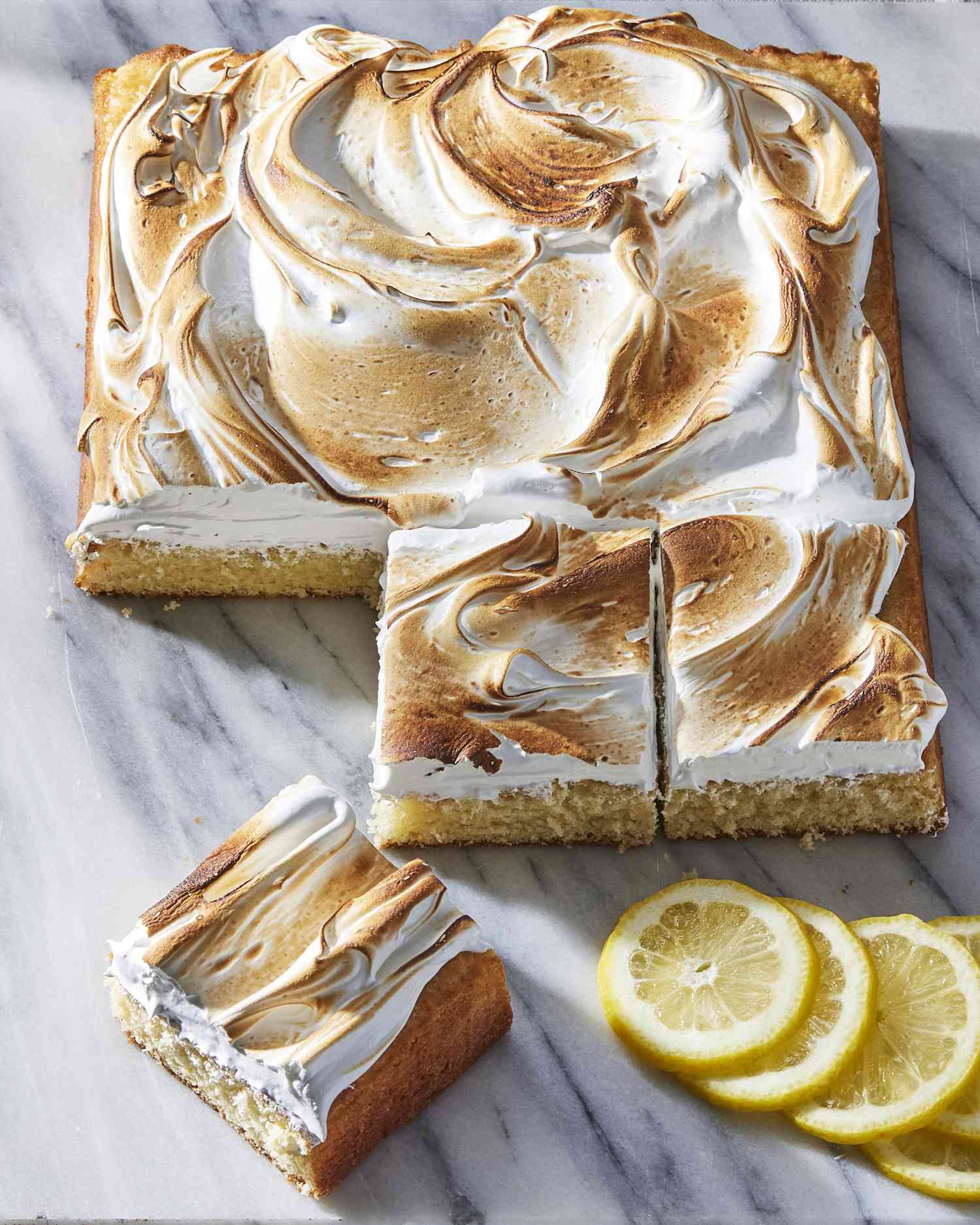 lemon merengue sheet cake