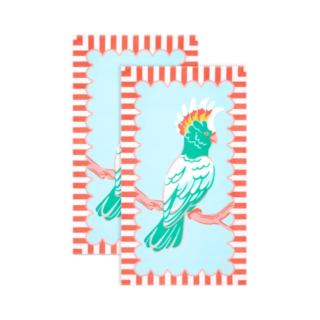 Costco parrot pool and beach towels. 