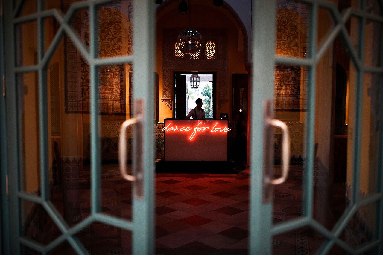 karolina sorab wedding neon sign dance for love