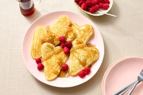 Heart Shaped Pancakes