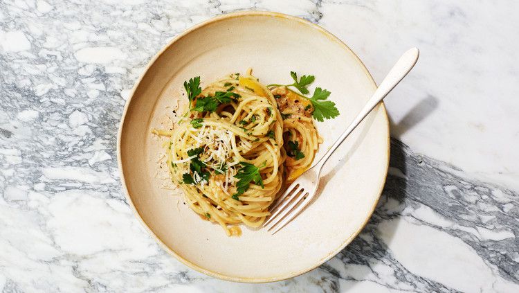 Anchovy and Preserved-Lemon Pasta