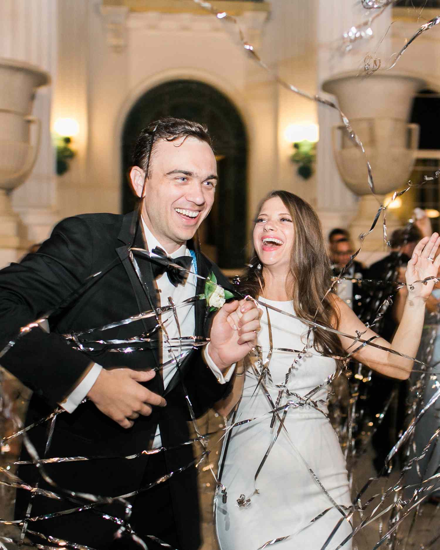 cat denis wedding bride and groom sendoff