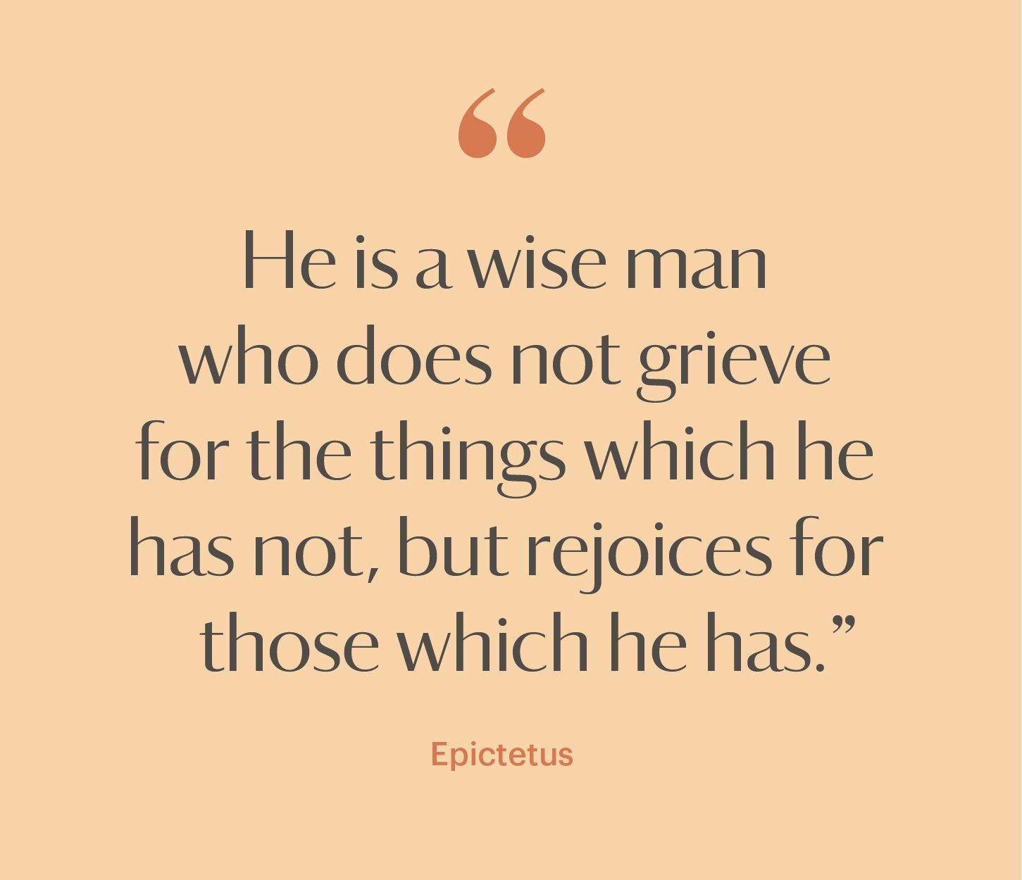 thanksgiving quote by epicetus