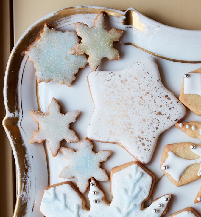 shining stars sugar cookies
