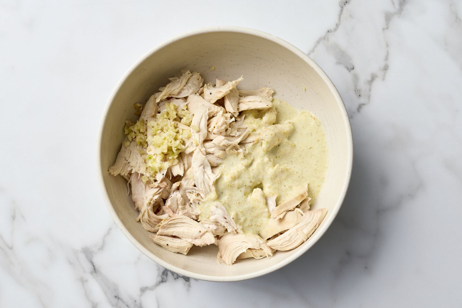 Chicken Enchilada with Creamy Green Sauce