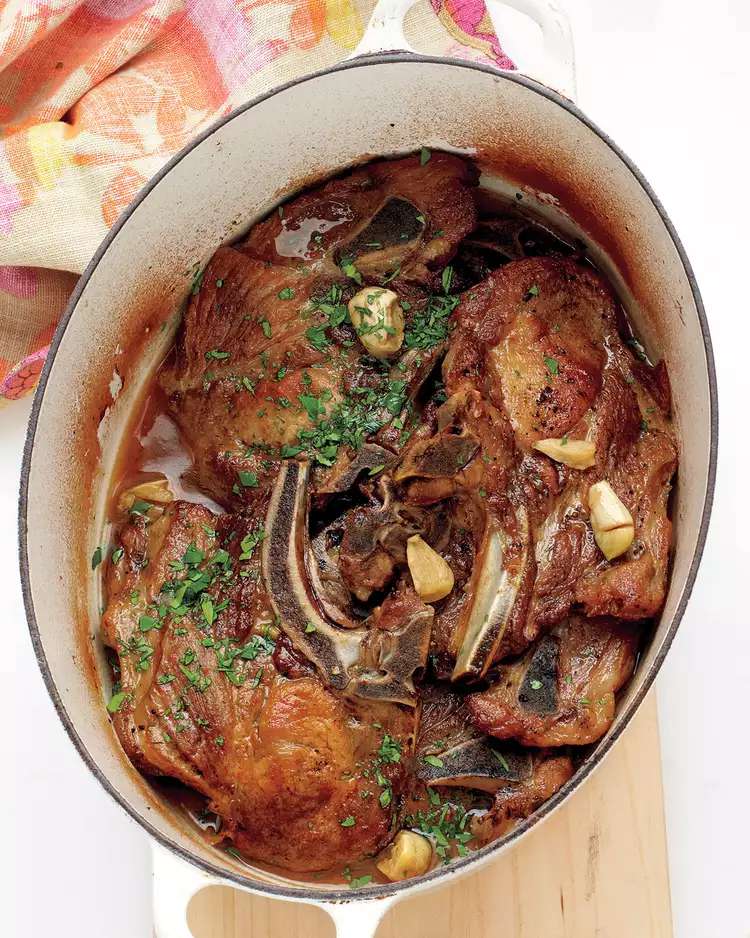 vinegar braised short ribs