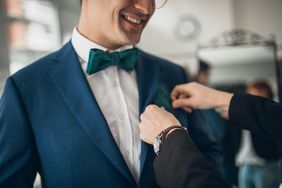 folding pocket square into suit pocket