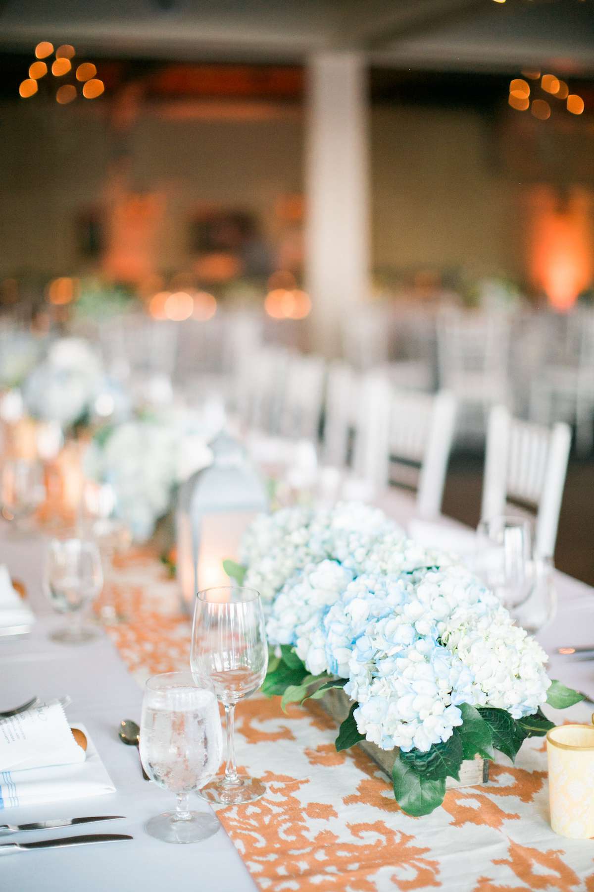 hydrangea wedding centerpieces