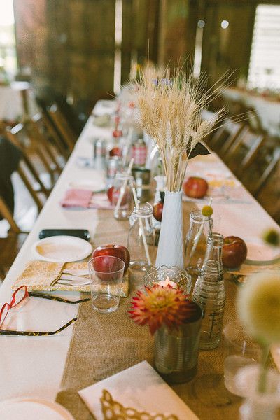 farm fall centerpiece