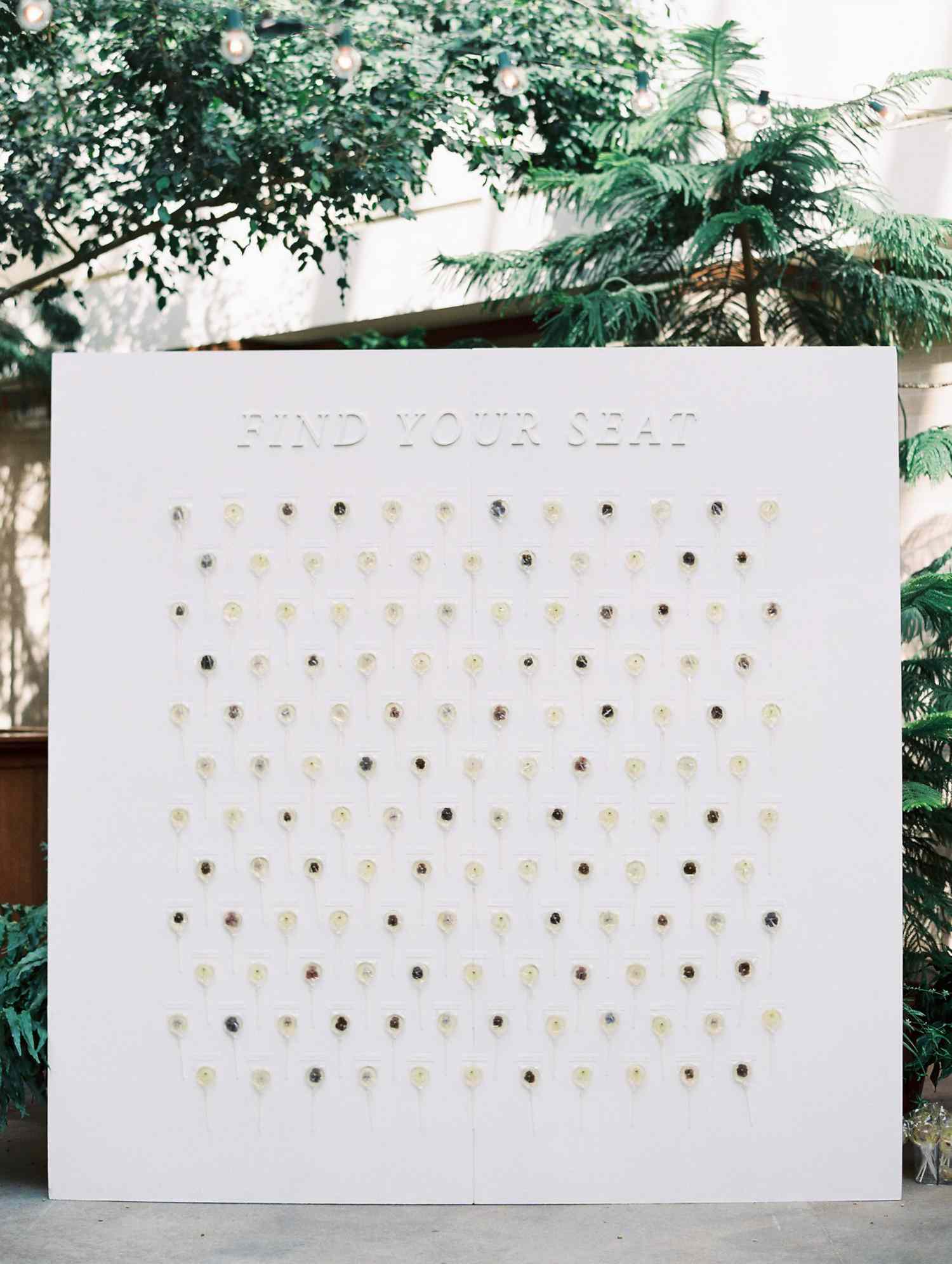 lollipop seating display