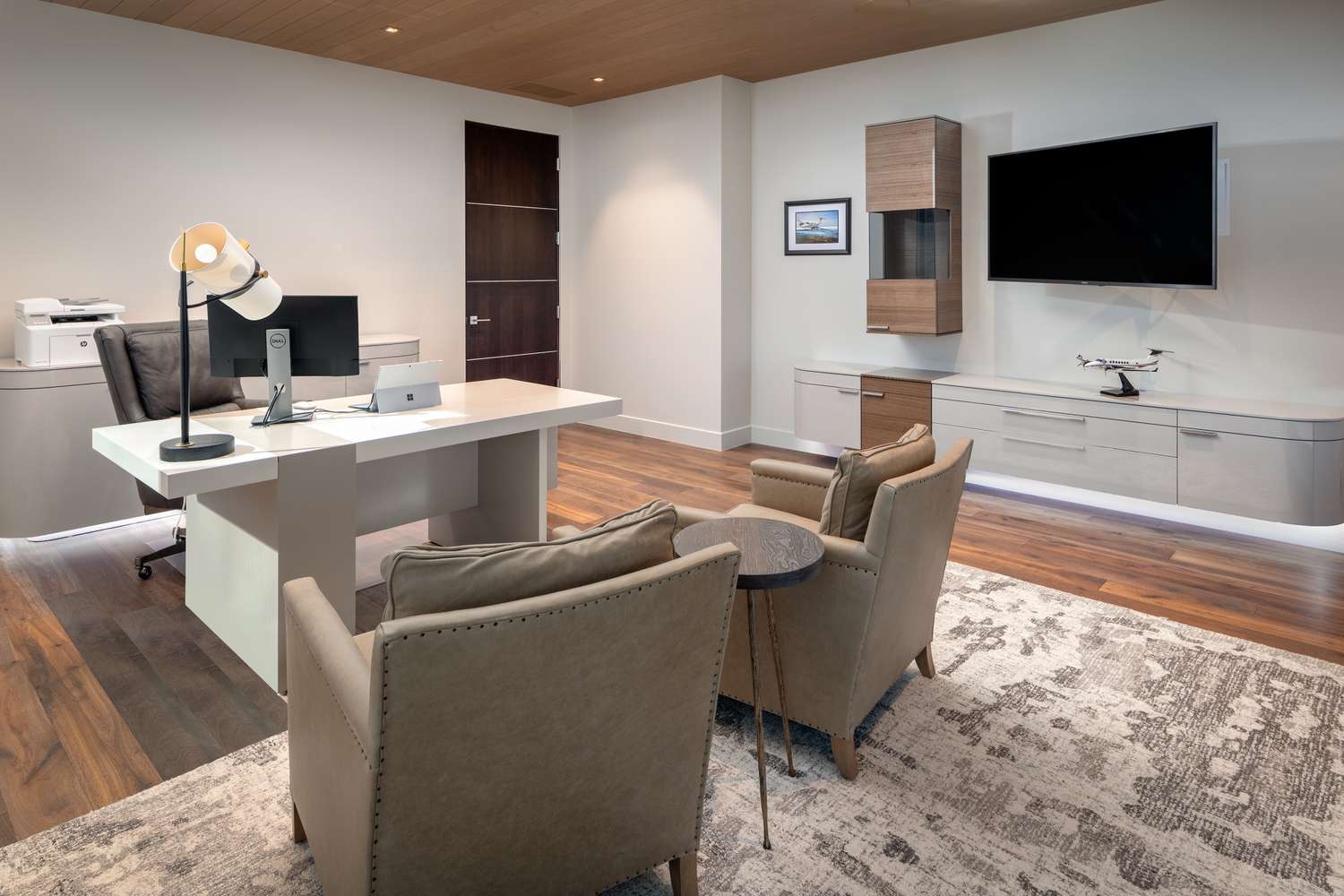 Floating Shelves TV Wall