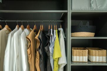 Organized closet