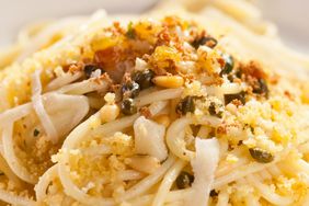 bucatini with bottarga and breadcrumbs