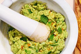 minty margarita guacamole