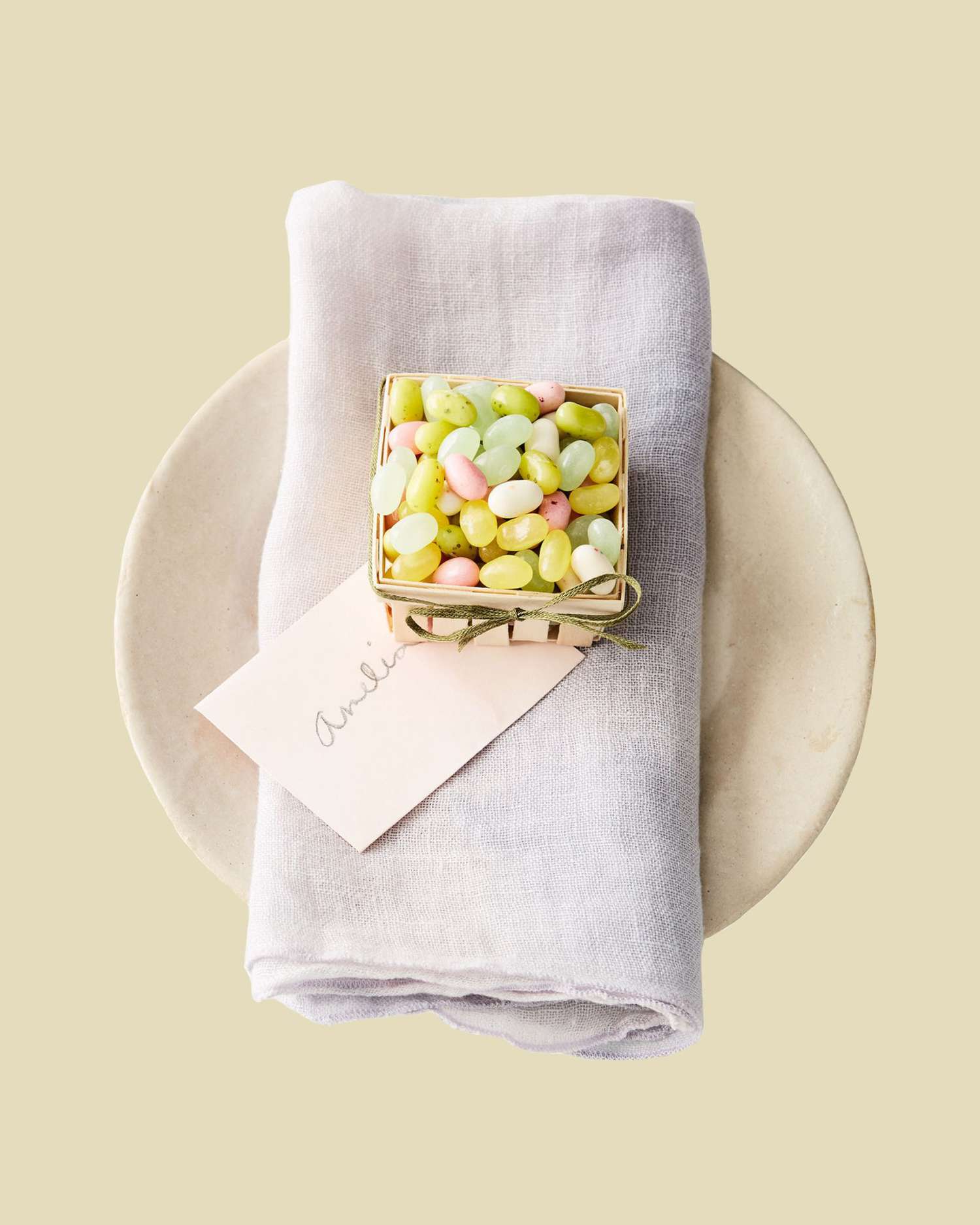 jelly bean basket favors