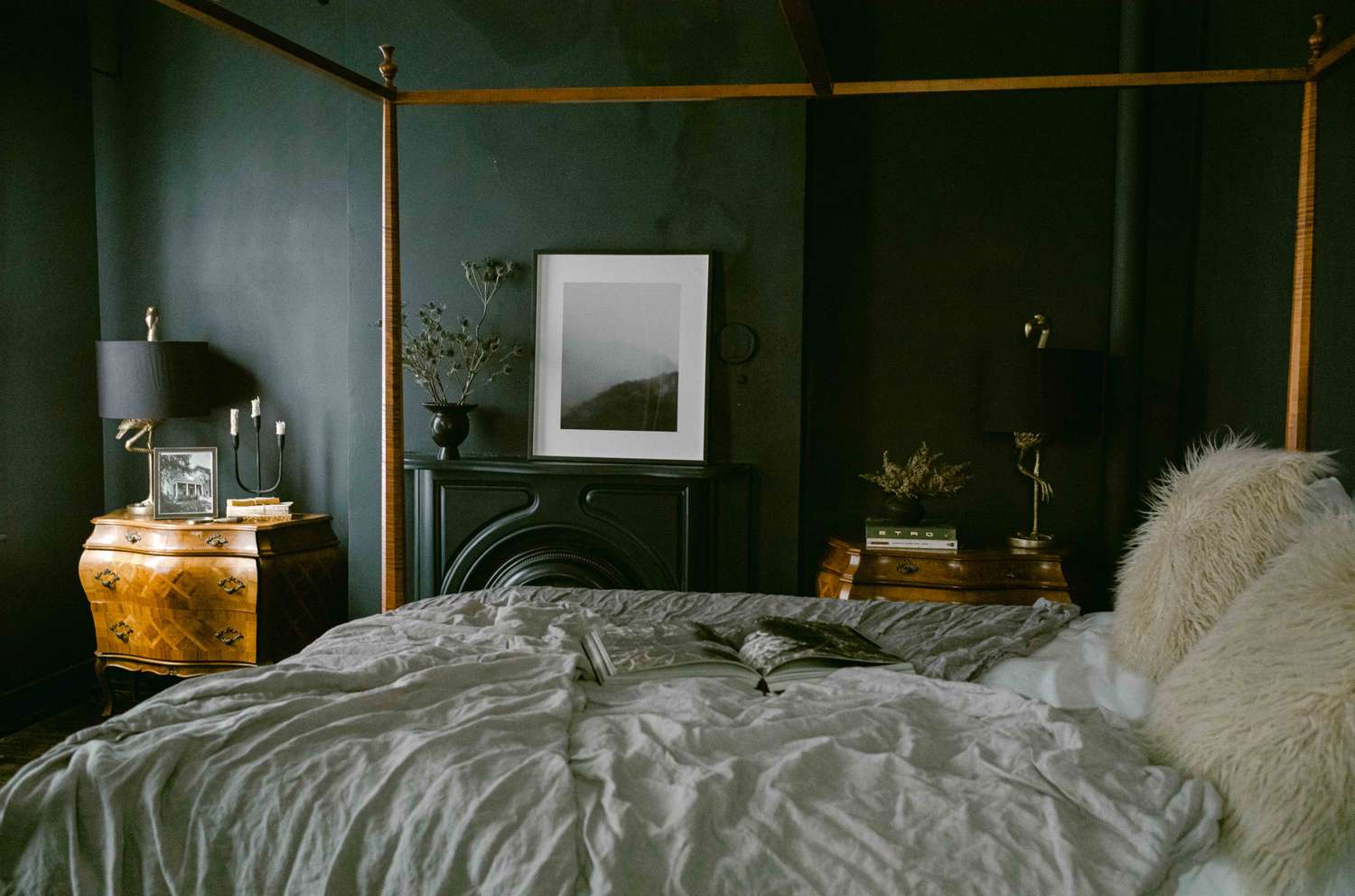 green-black bedroom ideas