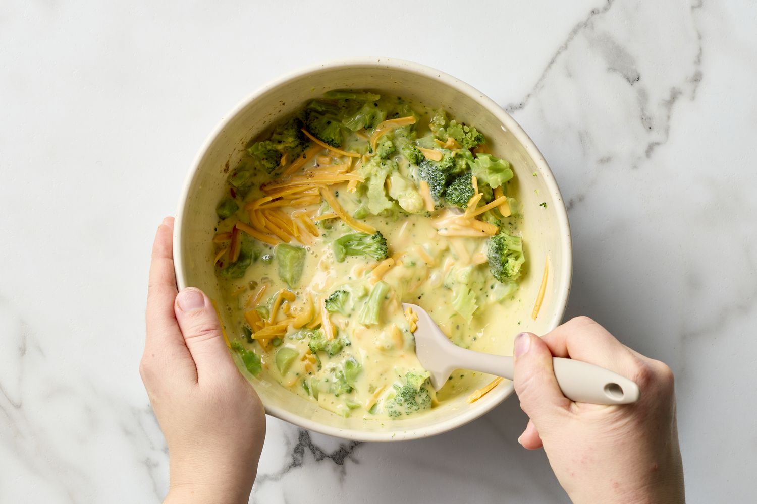 Crustless Broccoli Cheddar Quiches