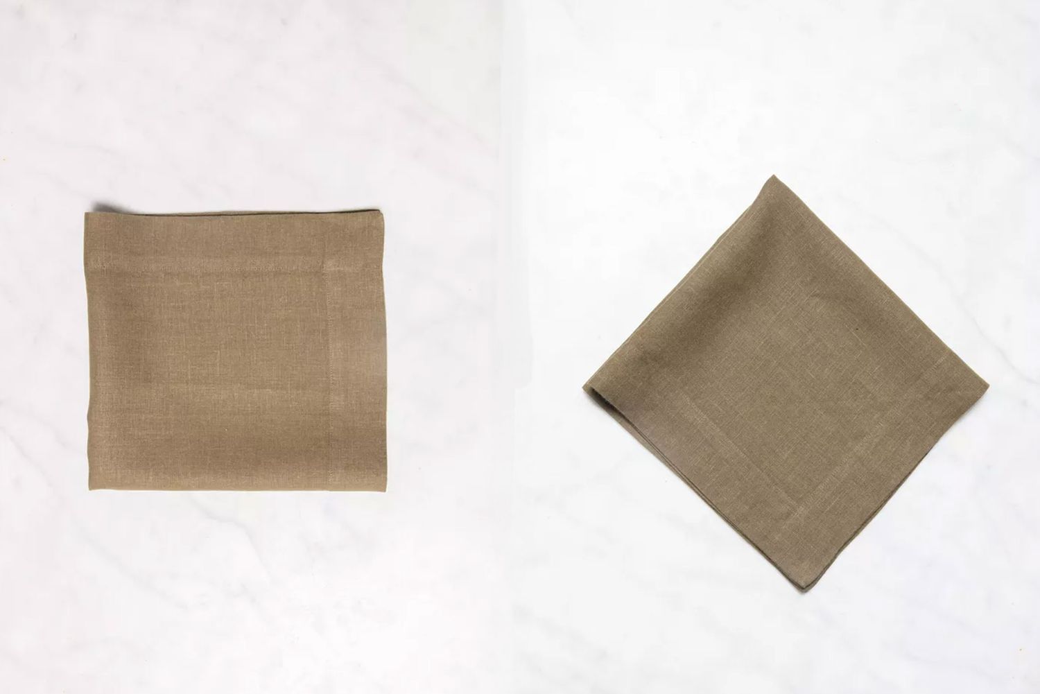 Christmas Tree Napkin Fold, Step Two