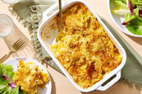 Honeynut Squash, Leek, and Brie Gratin