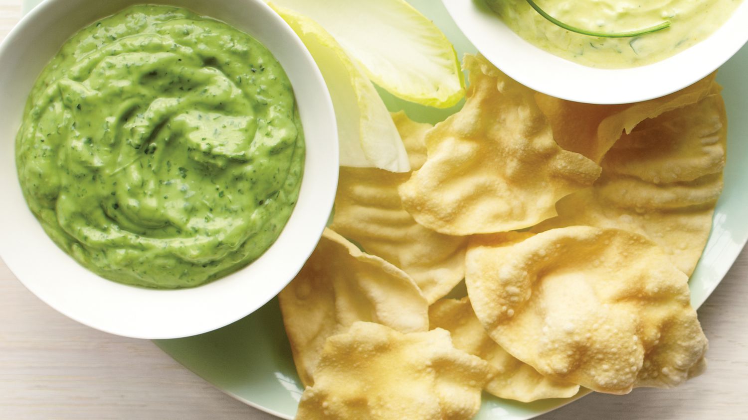 Green Goddess Dip with Endive