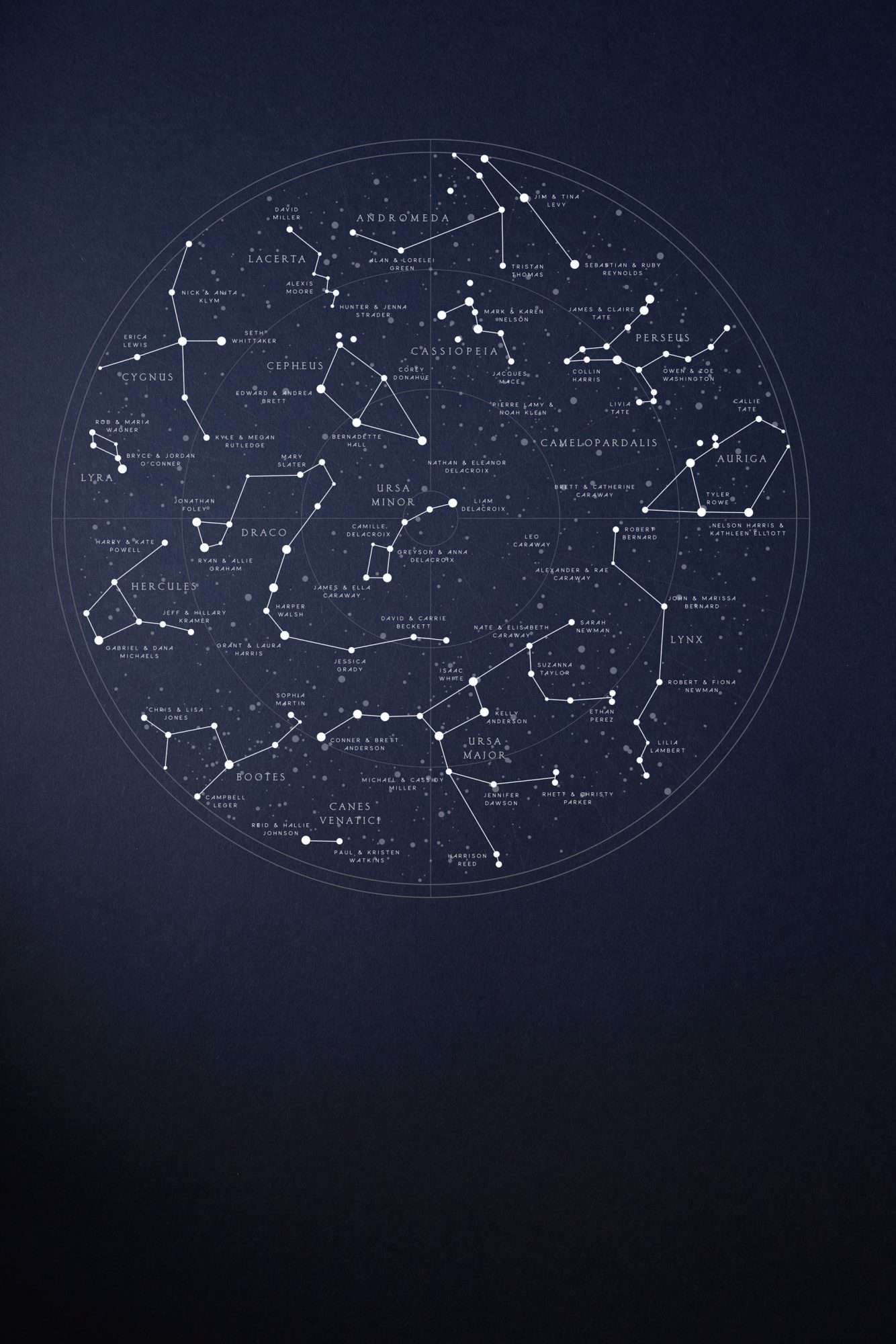 hybrid star map seating chart