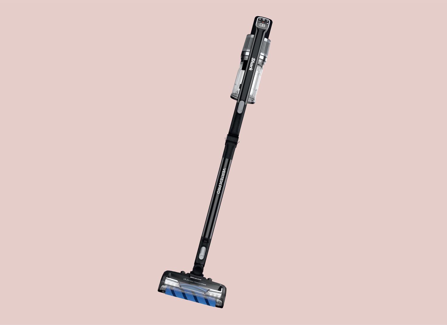 shark mop on a pink background