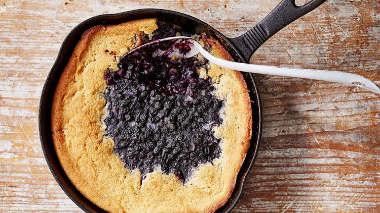 huckleberry cobbler