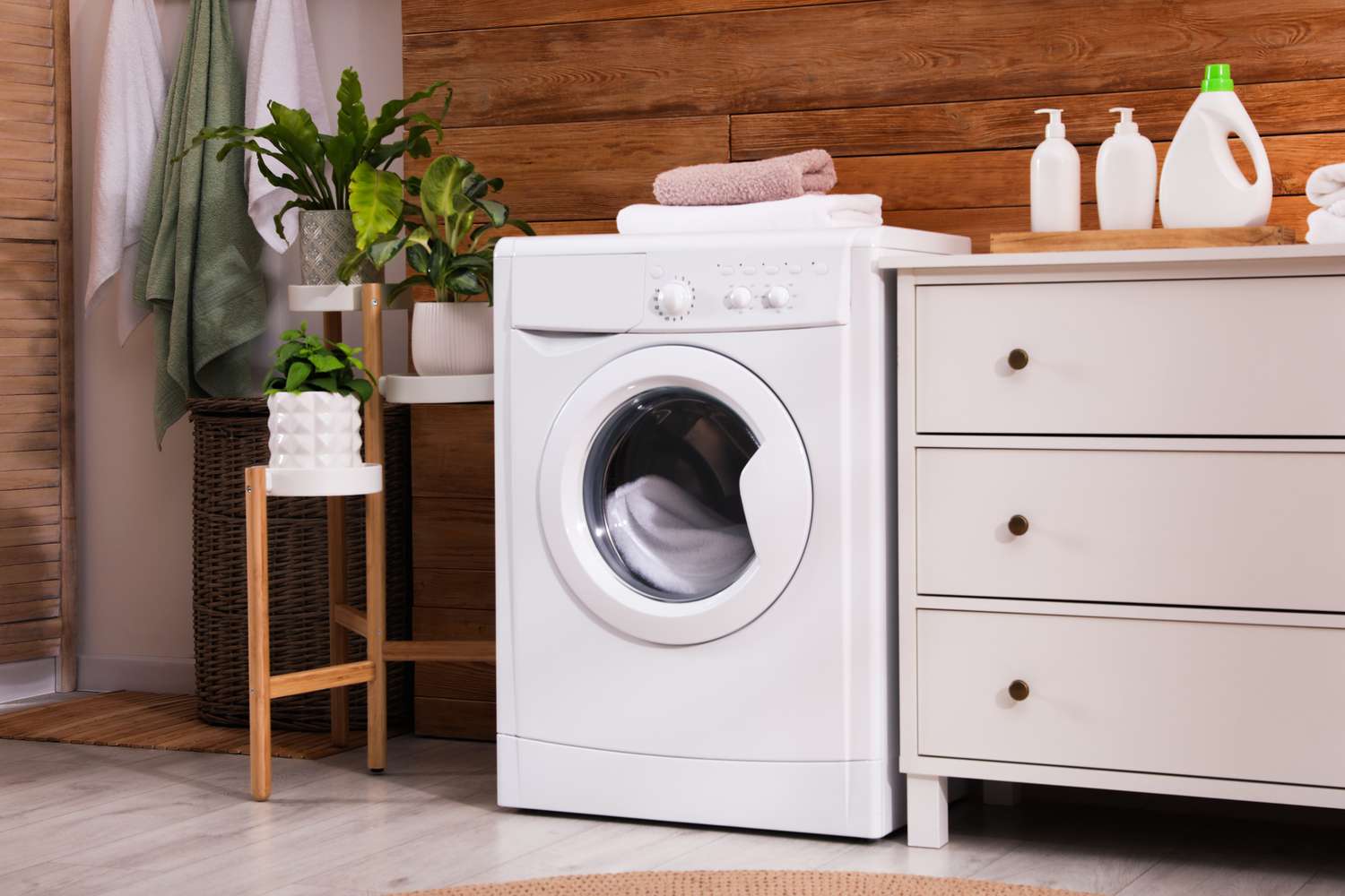 Modern laundry room