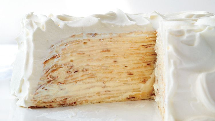 Lemon-Mascarpone Crepe Cake