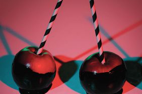 Black Candy Apples