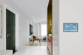 beautiful entryway with SmartHome Technology