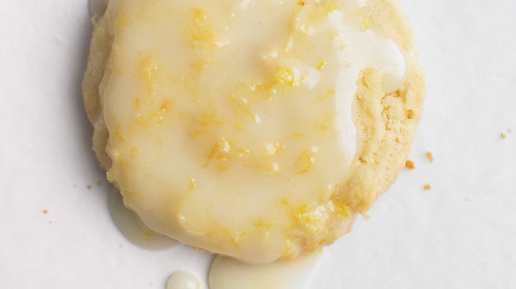 glazed lemon cookies