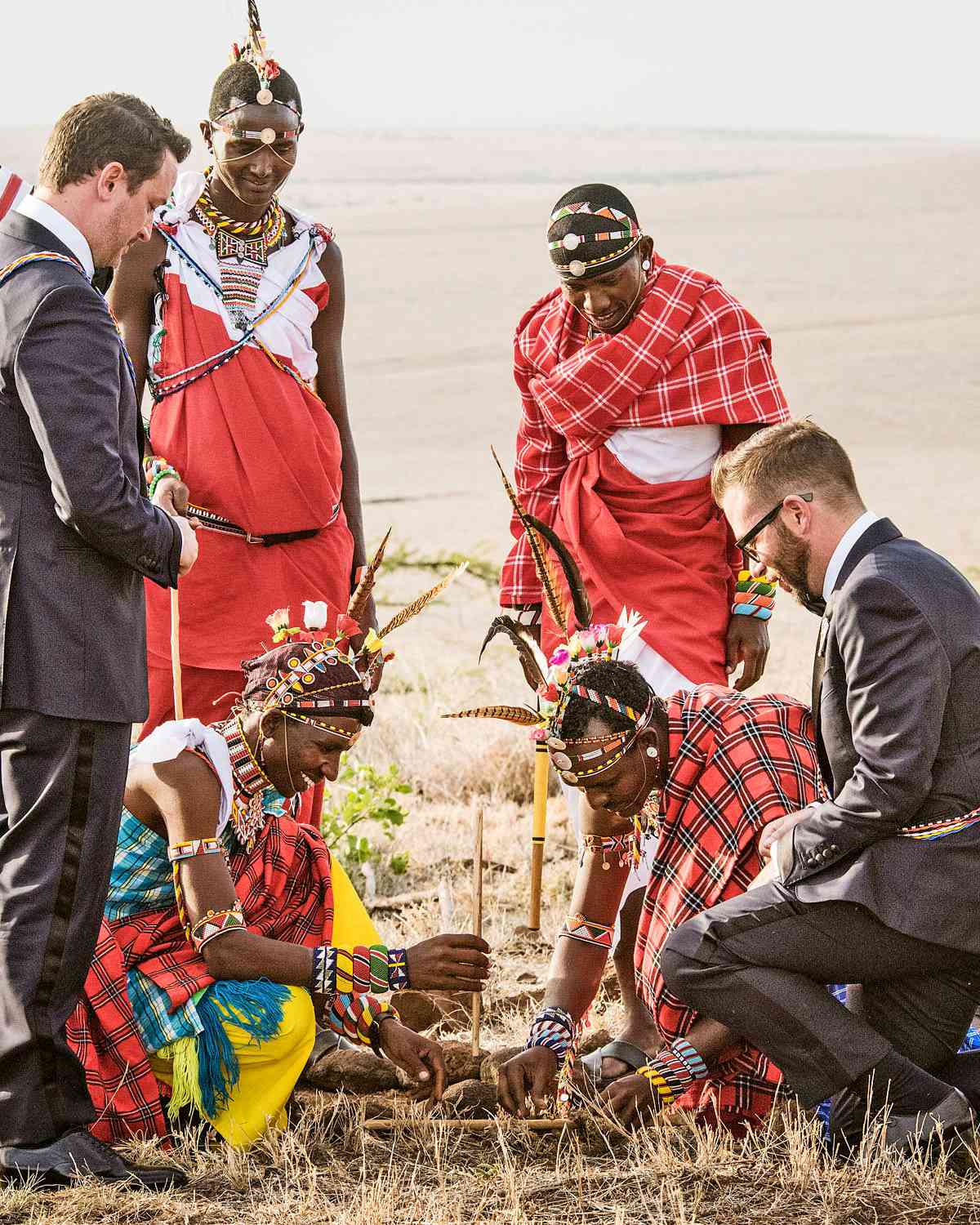 grant lance wedding africa ceremony