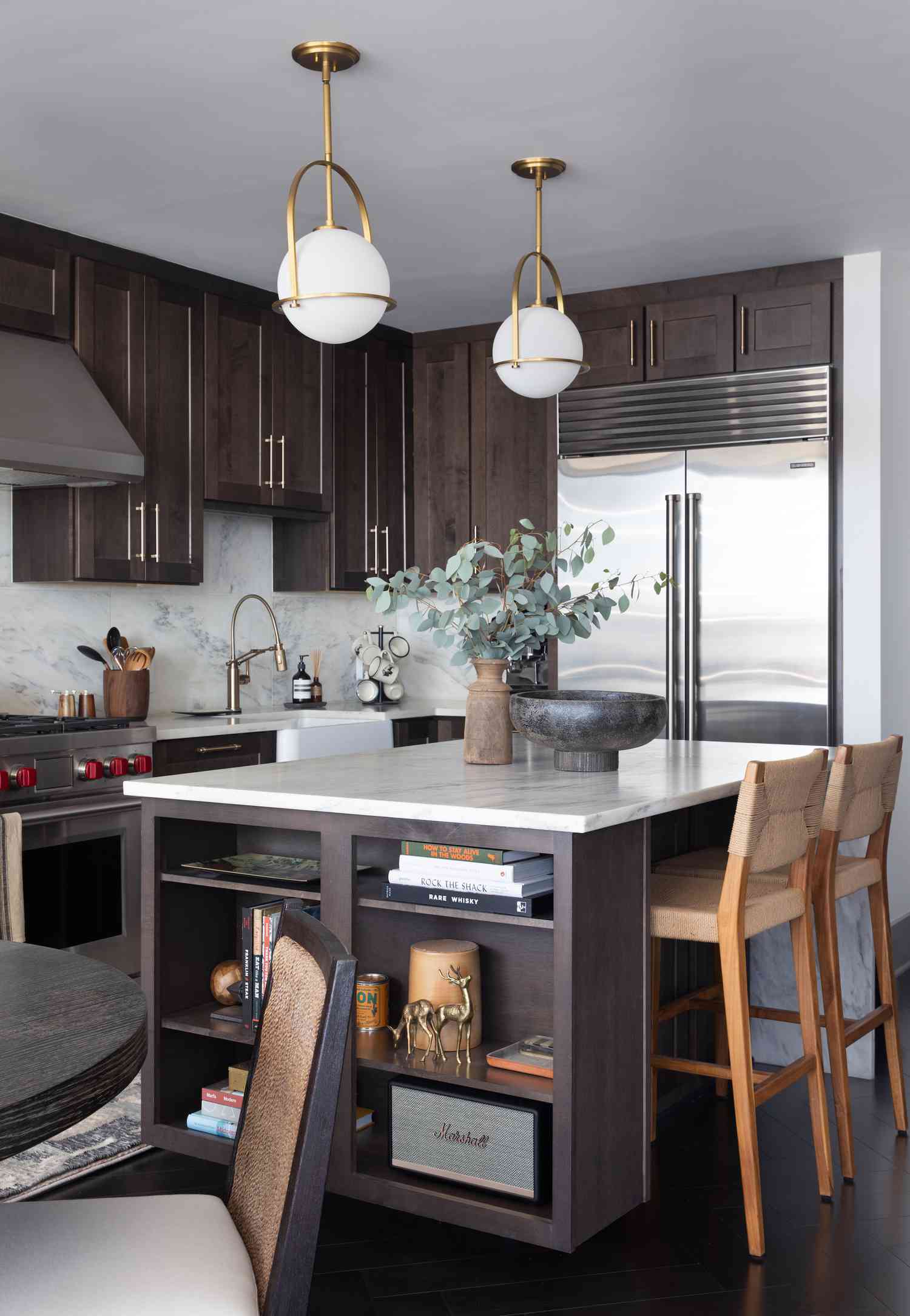 storage space on kitchen island