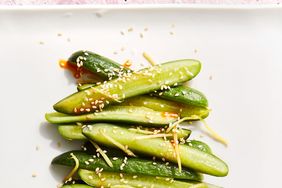 garlic ginger cucumber