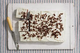 chocolate cake with vanilla buttercream